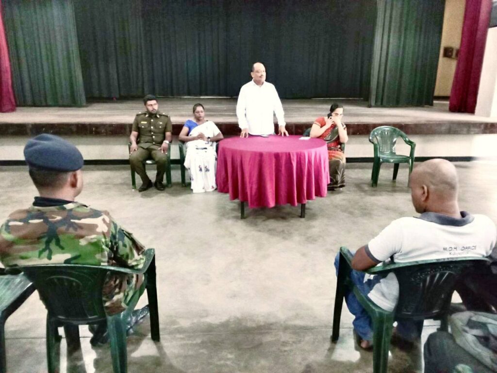 කුලියාපිටිය නගර සභා බල ප්‍ර දේශයේ පැවැත්වු ඩෙංගු මර්ධන වැඩසටහන